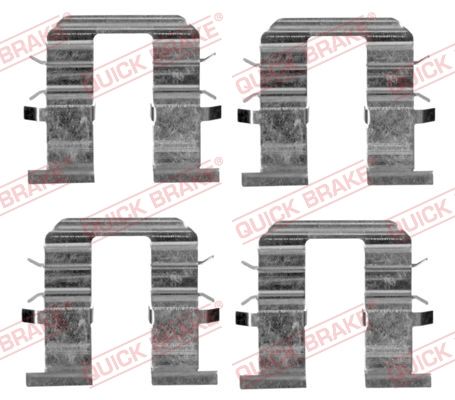 QUICK BRAKE Комплектующие, колодки дискового тормоза 109-1746